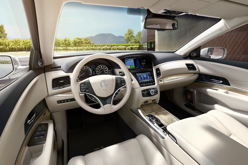 Illustration for article titled The 2018 Acura RLX Will Combine A V6 With Three Electric Motors